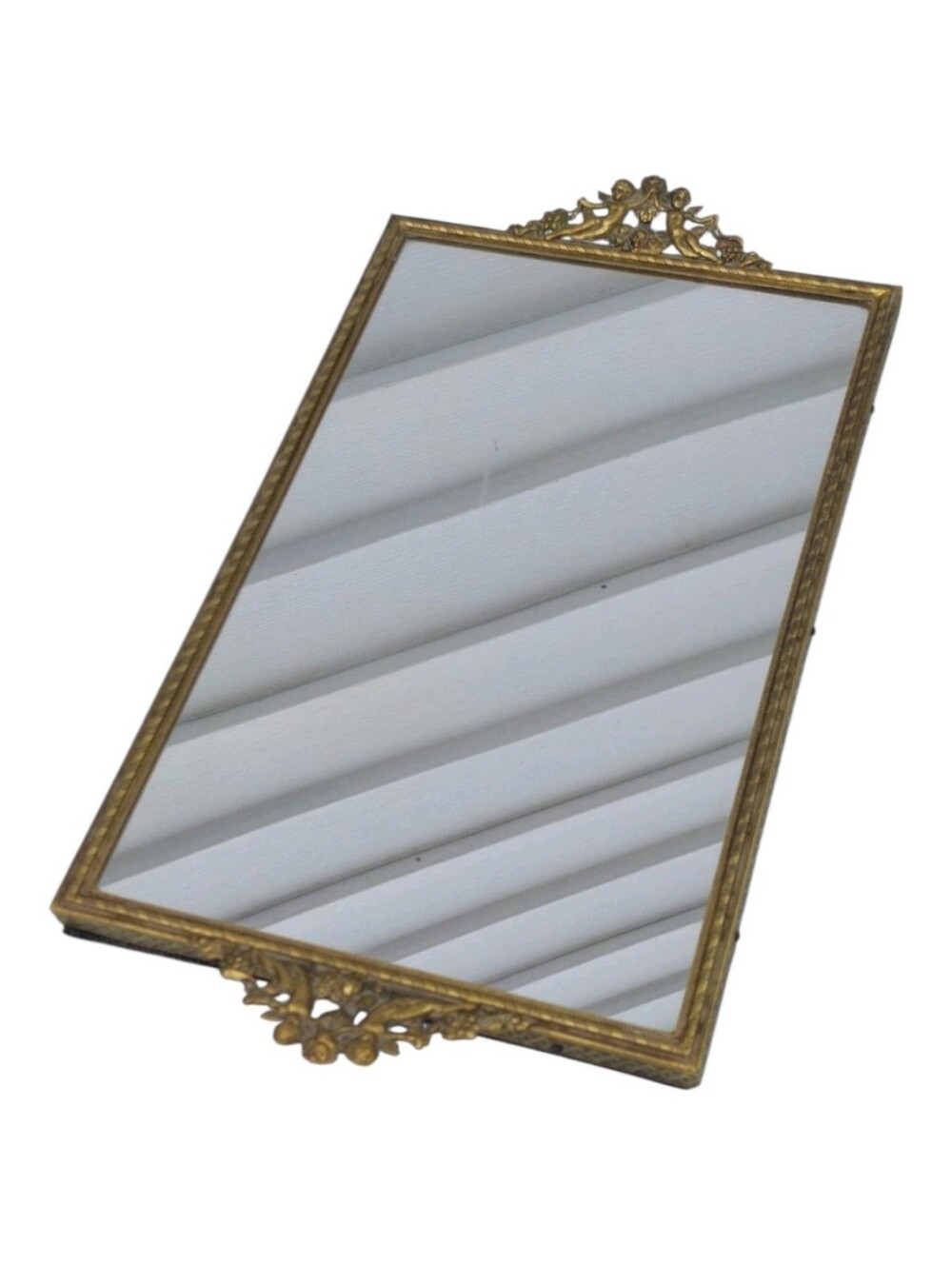 Ornate Gold Decorative Vanity Mirror